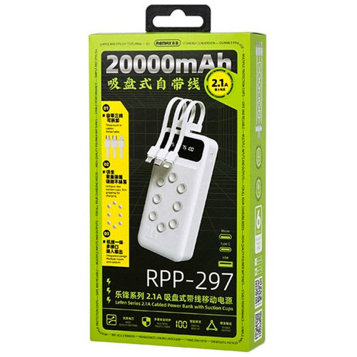 Remax RPP-297 20000mAh Fast Charging Power Bank